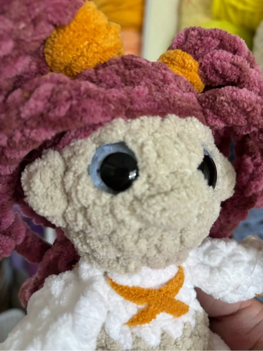 Crochet kpop demon hunter Mira handmade plush